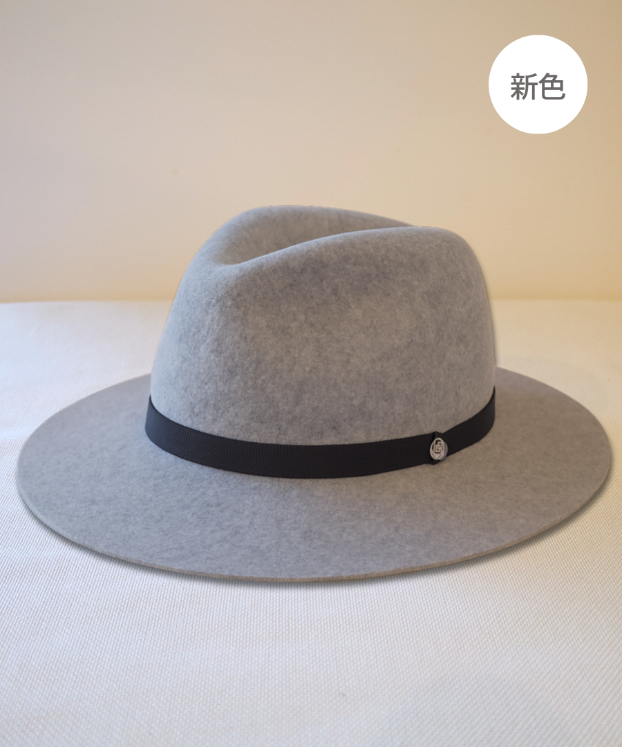 CA4LA CASABLANCA カサブランカ ウール ハット グレー CA4LA