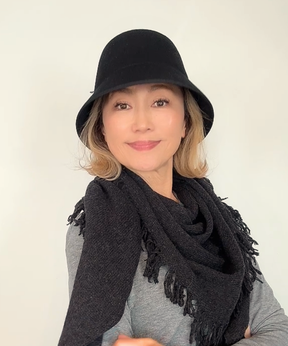 バケットハット【モティPIPI 】ブラック／フェルト