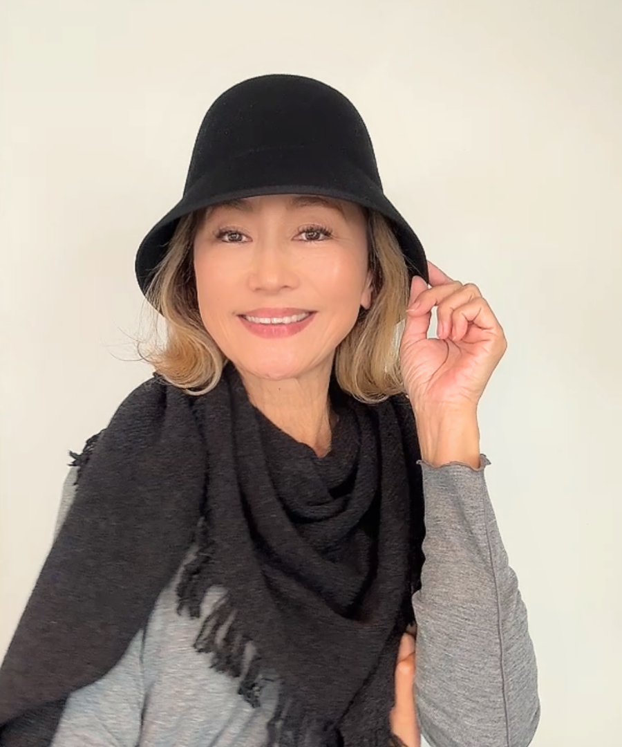 バケットハット【モティPIPI 】ブラック／フェルト