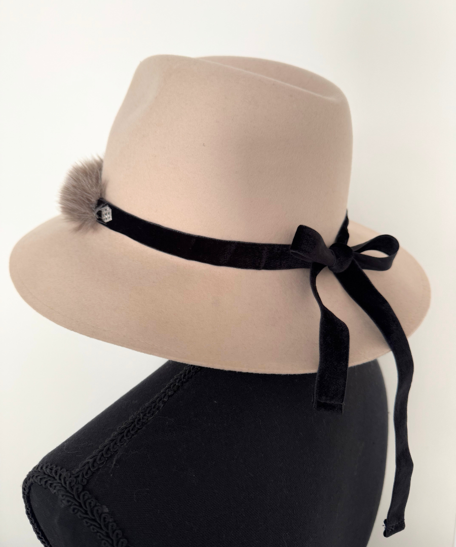 【再登場！】ハーフ・ファーリボン／ブラウン