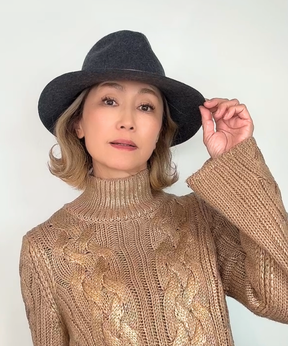 ハット【 ココハット クペ  】チャコールミックス／フェルト