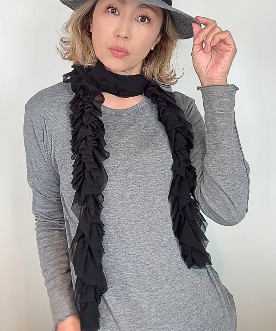 【オンライン初登場！】 チュールフリルストール ／数量限定
