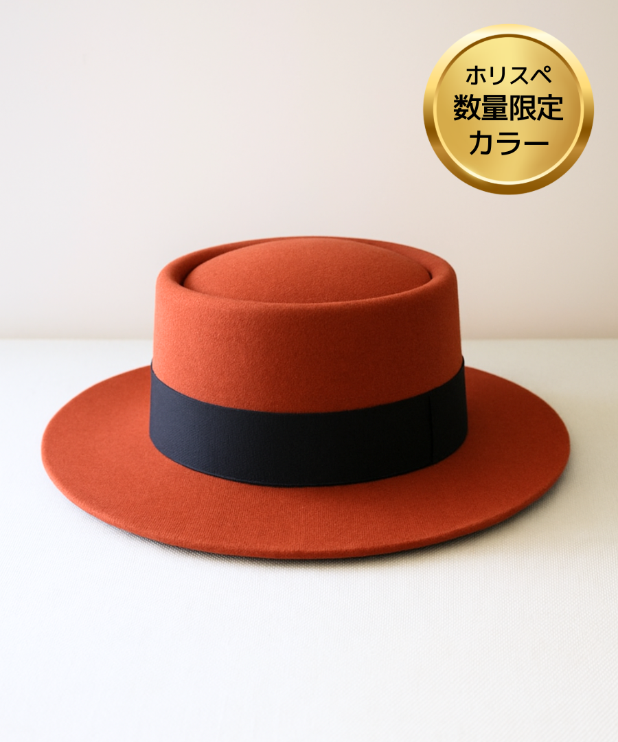 【数量限定カラー】テレスハット／レンガ