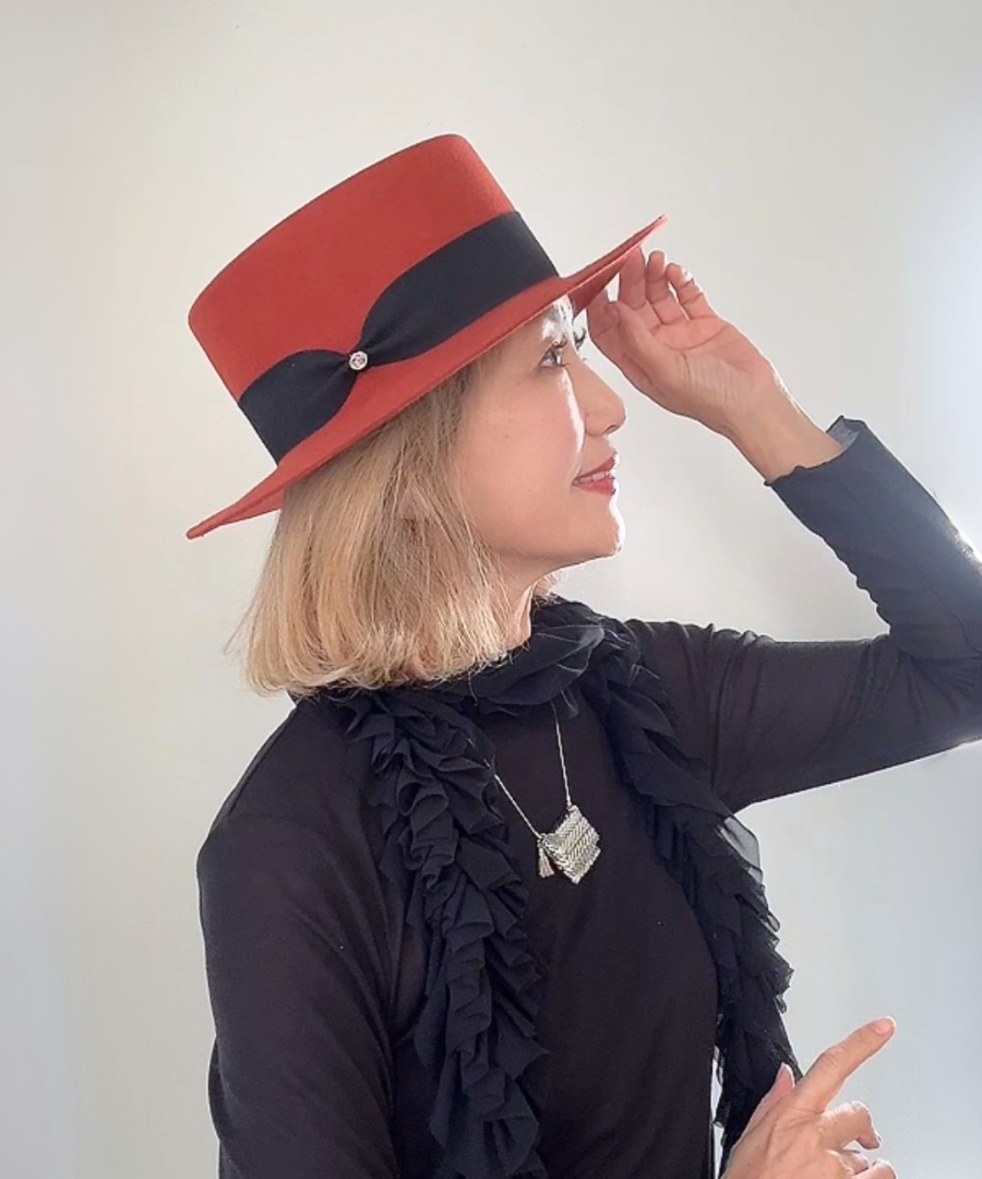 【数量限定カラー】テレスハット／レンガ