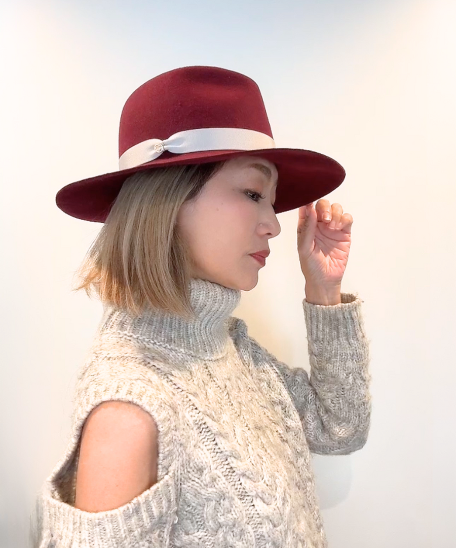 【数量限定カラー】 ココハットクペ ／ボルドー