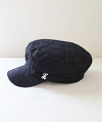 レースキャスケット／ブラック